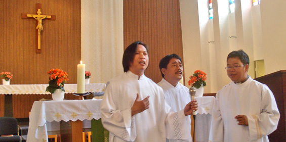 Singing Priests